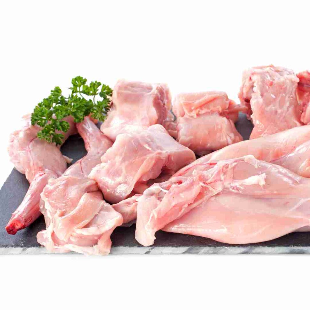 is rabbit considered red meat
