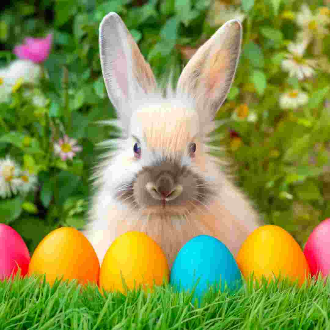 when did rabbits become associated with easter