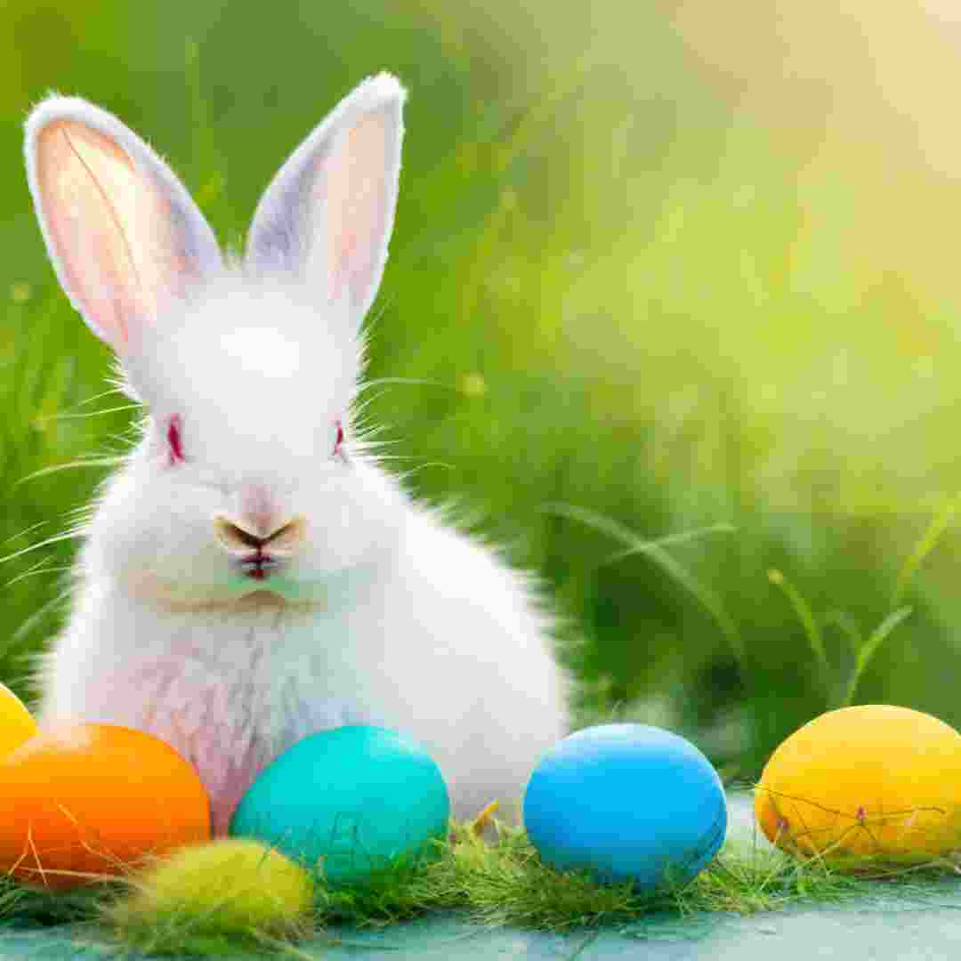 when did rabbits become associated with easter